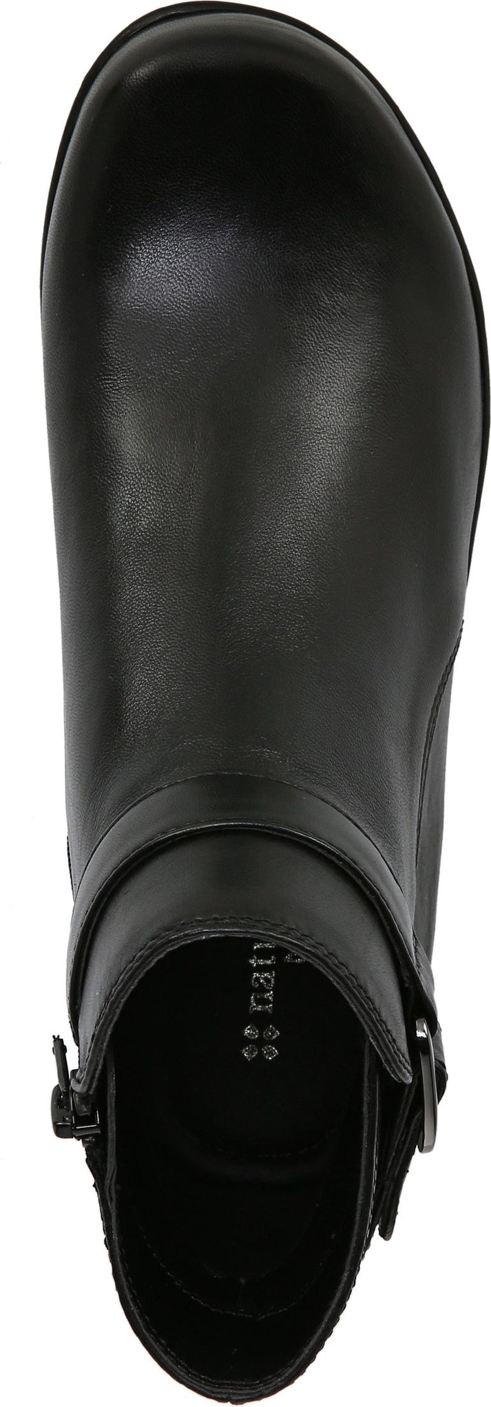 Naturalizer Boots Colette Black Leather - Wide