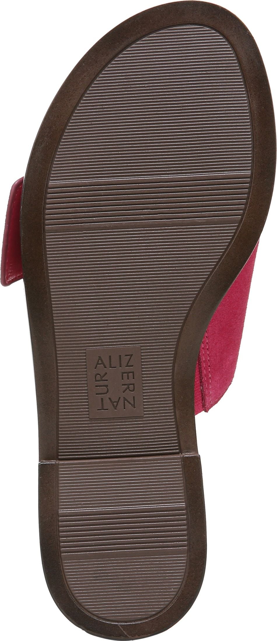 Naturalizer Sandals Forrest Crushed Berry Suede - Wide