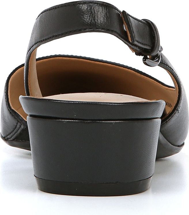 Naturalizer Shoes Banks Black Leather - Wide