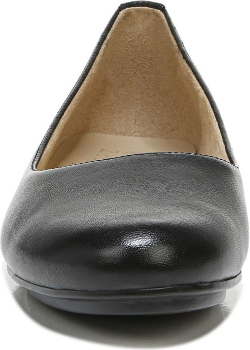 Naturalizer Shoes Maxwell Black Leather - Wide