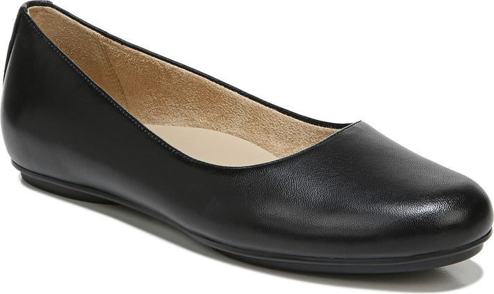 Naturalizer Shoes Maxwell Black Leather - Wide