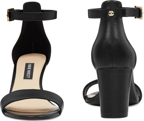 Nine West Pruce Ankle Strap Block Heel Sandals Sale Nine West