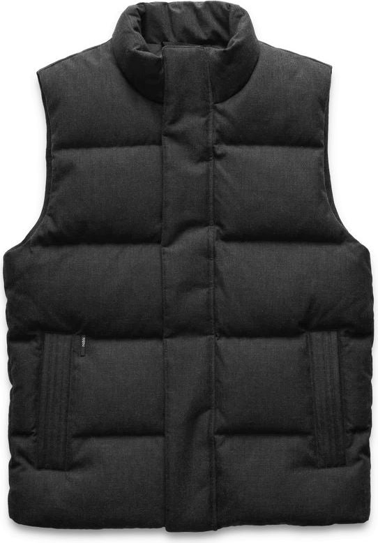 Nobis Apparel Vale Black Poly Wool Vest