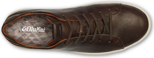 OluKai Shoes Men's Lae'ahi Li 'lli Dark Wood