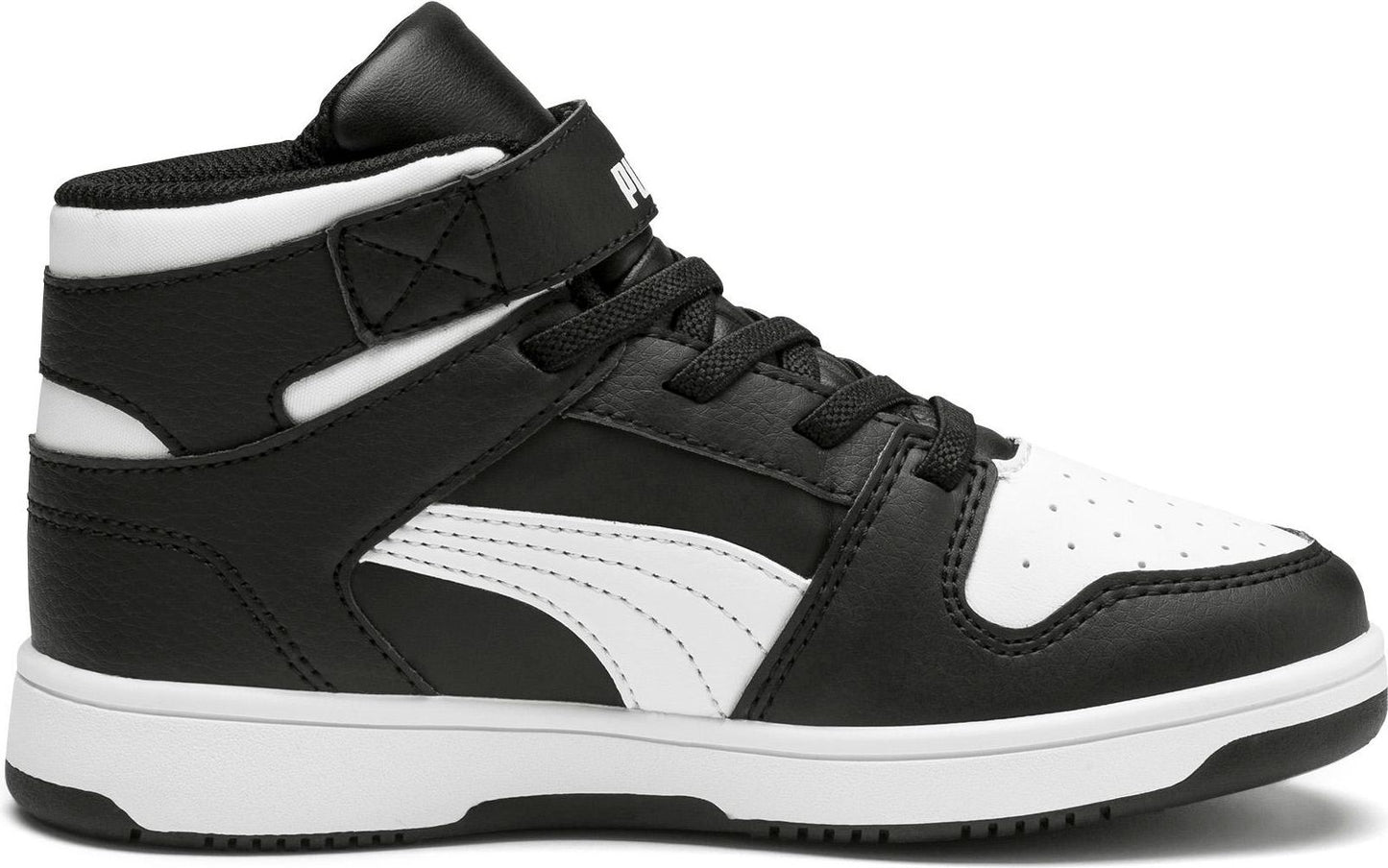 K Rebound Layup SL V Black/White – Quarks Shoes - Main Image