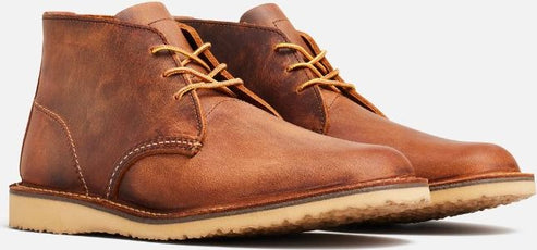 Red Wing Shoes Boots Weekender Chukka Copper Rough & Tough