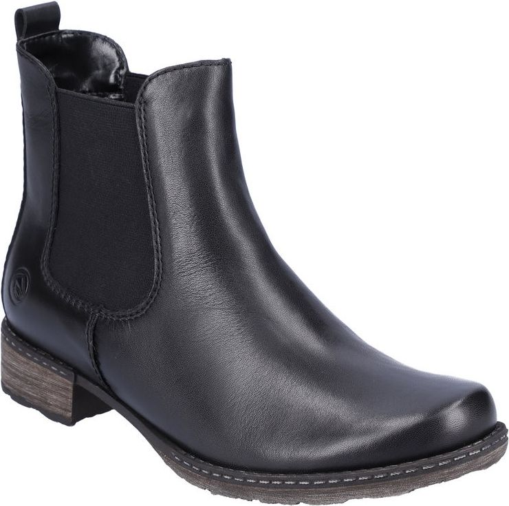 Remonte Boots Black Double Gore Pull On