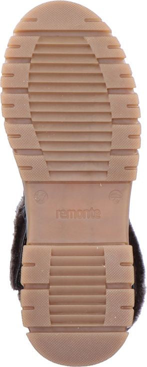 Remonte Boots Black Fold Down Boot