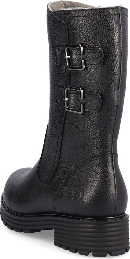 Remonte Boots Black Mid Warm Boot