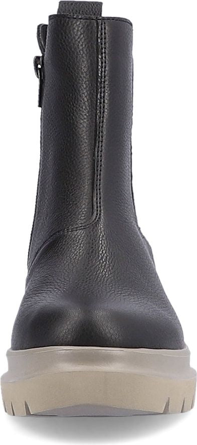 Remonte Boots Black Pull On W Fur Lining