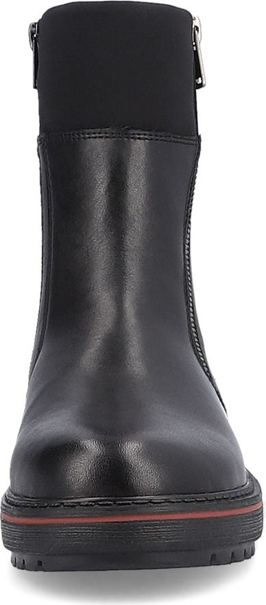Remonte Boots Black Wool Lined W Tex