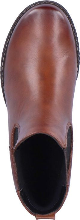 Remonte Boots Chestnut Double Gore Pull On