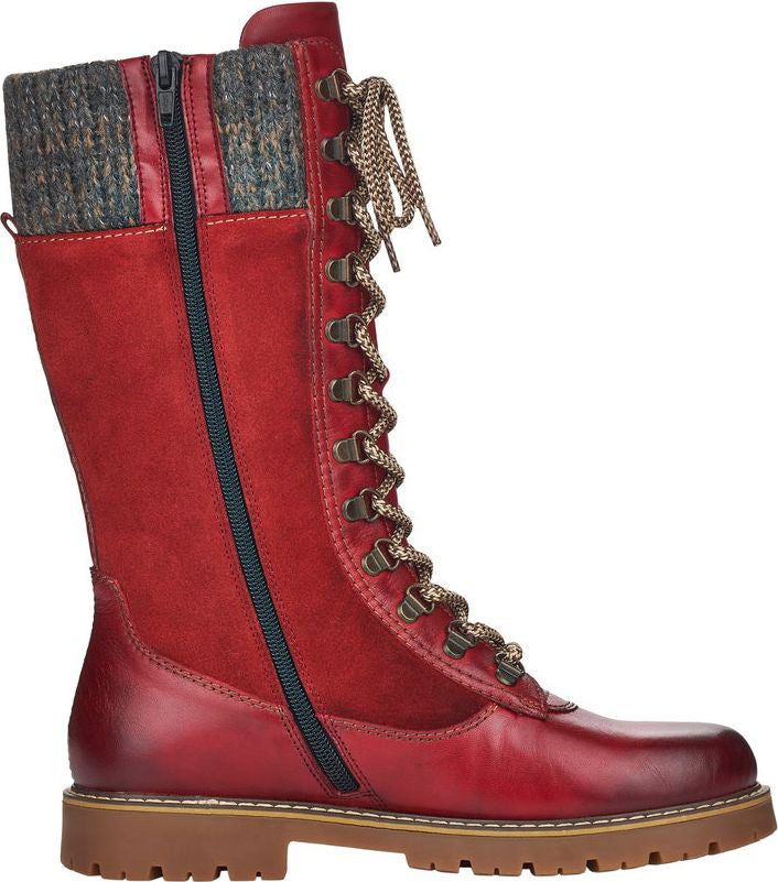 Tall Red Flip Grip Boot – Quarks Shoes