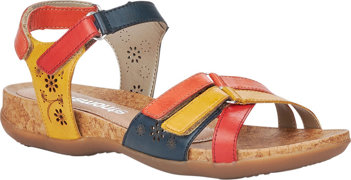 Remonte Sandals Red Yellow Blue Sandal
