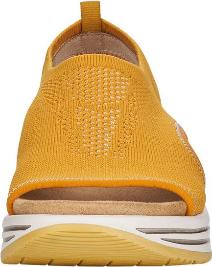 Remonte Sandals Yellow Knit Sandal