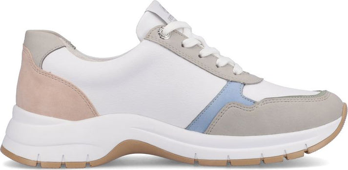 Remonte Shoes White/multi Lace Up