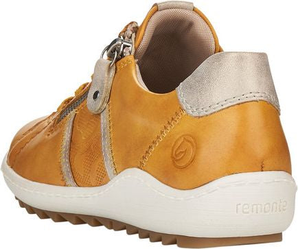 Remonte Shoes Yellow Lace Up