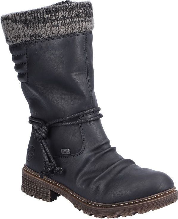 Black Back Lace Boot