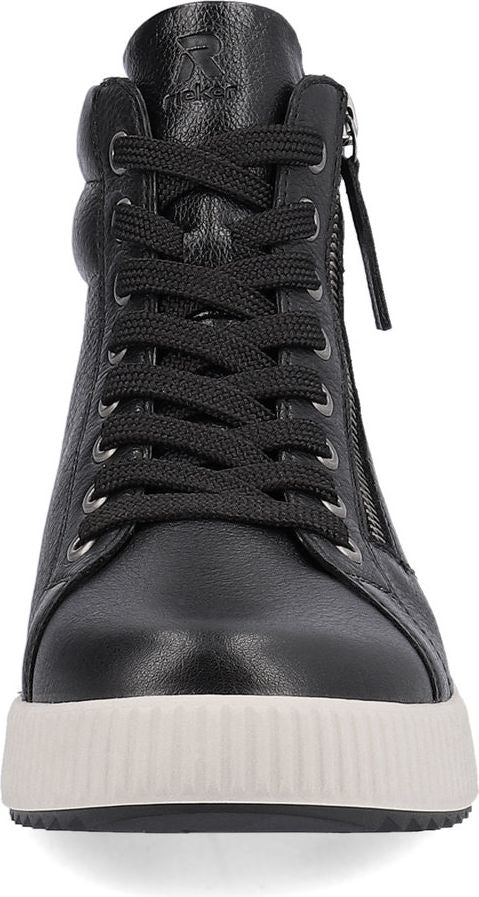 Rieker Boots Black Lace Up Boot