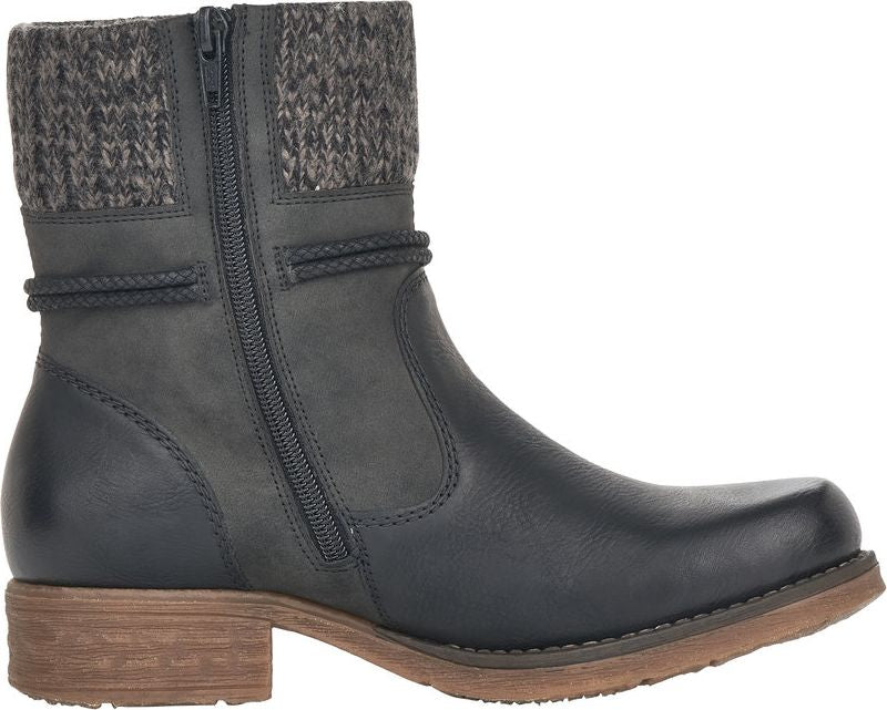 Rieker Boots Black Warm Lined Boot
