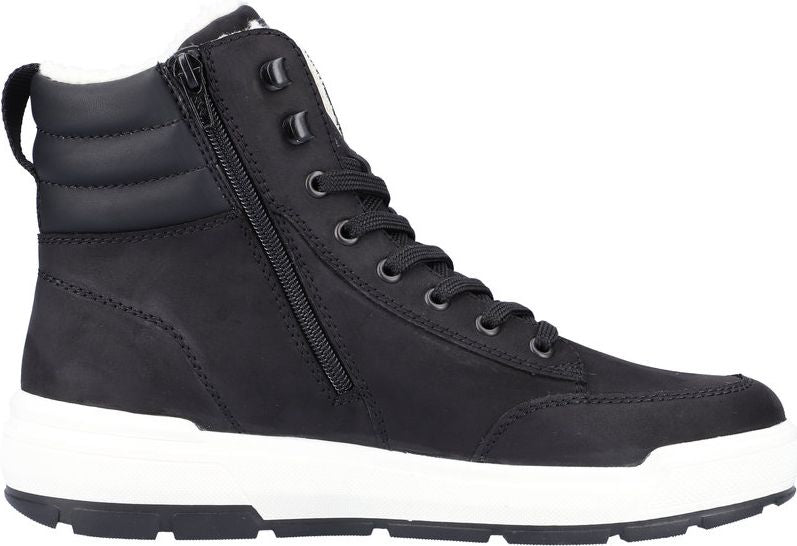 Black Warm Lined Boot â Quarks Shoes