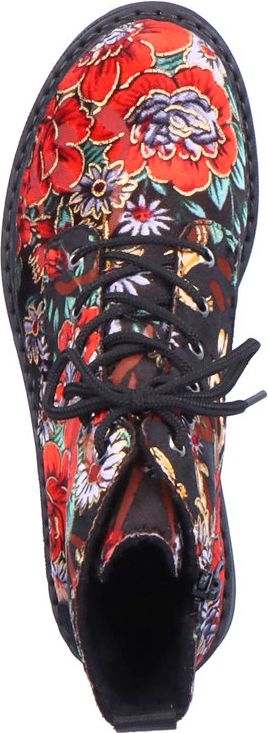 Rieker Boots Floral Military Boot
