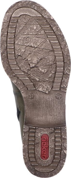 shoe sole with rieker logo