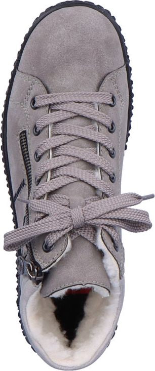 Rieker Boots Grey Short Insulated Boot