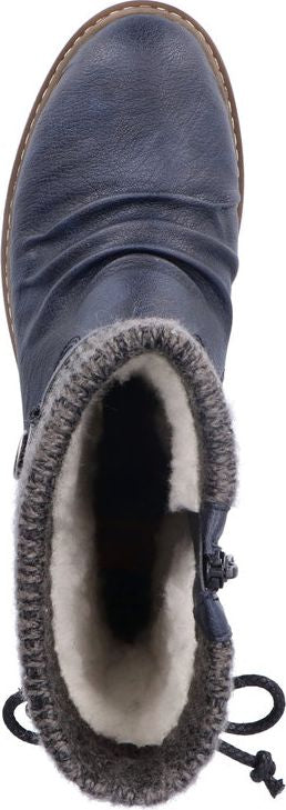 rieker navy boots