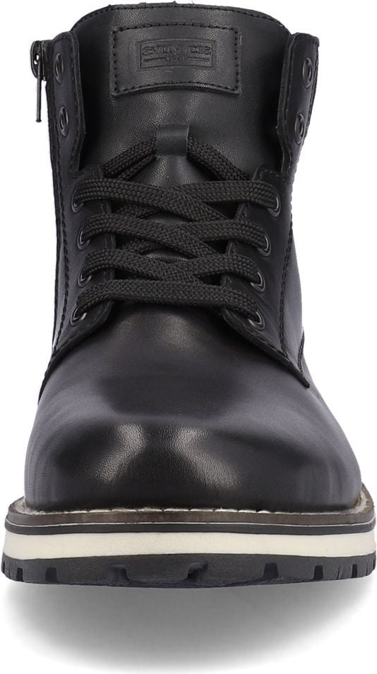 Rieker Boots Warm Lined Lace Up Black