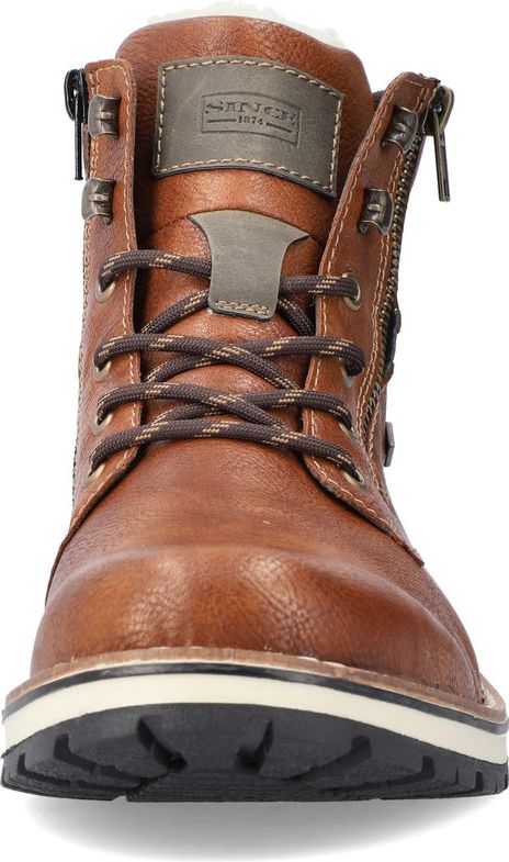 Rieker Boots Warm Lined Lace Up Boot Toffee