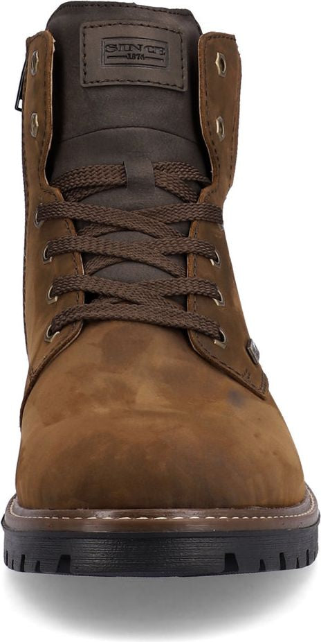 Rieker Boots Warm Lined Lace Up Moro