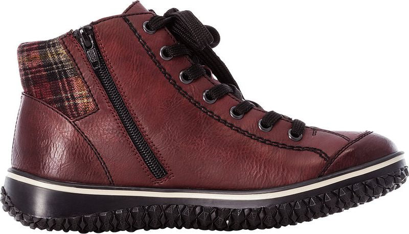 Wine Lace Up Boot – Quarks Shoes