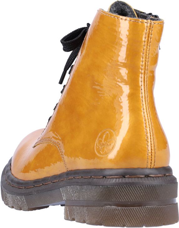 Rieker Boots Yellow Lace Up Boot