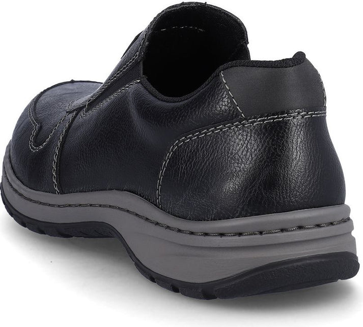 Rieker Shoes Black Slip On