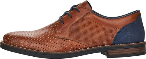 Rieker Shoes Walnut Brown Lace Up