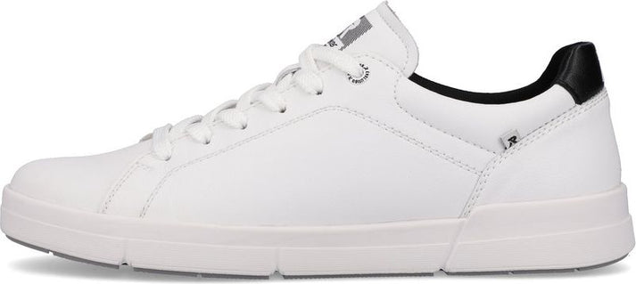 Rieker Shoes White Lace Up Sneaker