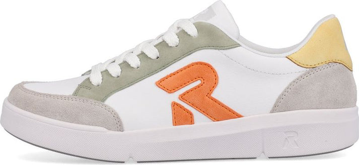 Rieker Shoes White/grey Sneaker