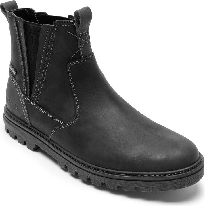 Rockport Boots Weather Or Not Chelsea Black - Wide