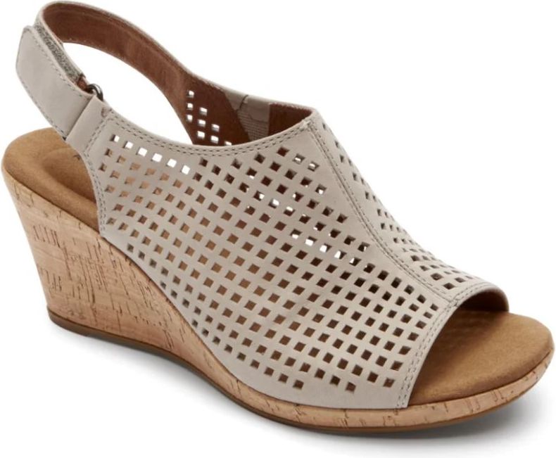 Rockport Sandals Briah Perf Sling Taupe