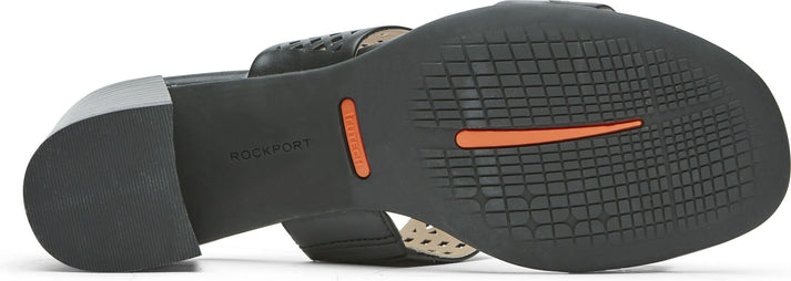 Rockport Sandals Total Motion Alaina 2 Pc Mule Black