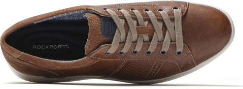 Rockport Shoes Cl Colle Tie Tan - Wide