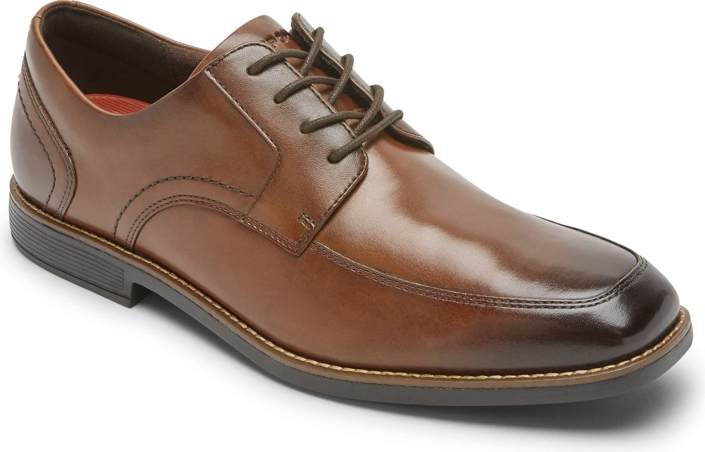 Rockport Shoes Slayter Apron Toe Brown - Wide