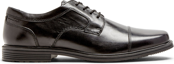 Rockport Shoes Taylor Wp Cap Toe Black - Wide