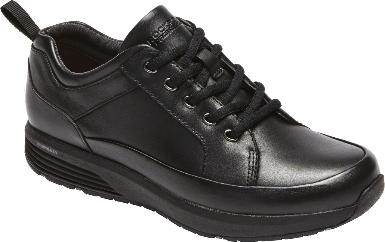 Rockport Shoes Trustride Waterproof Lace To Toe Black - Wide