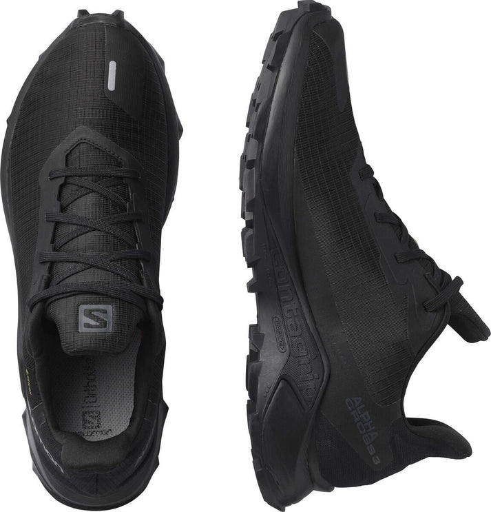 Salomon Shoes Men's Alphacross Gore-tex Black