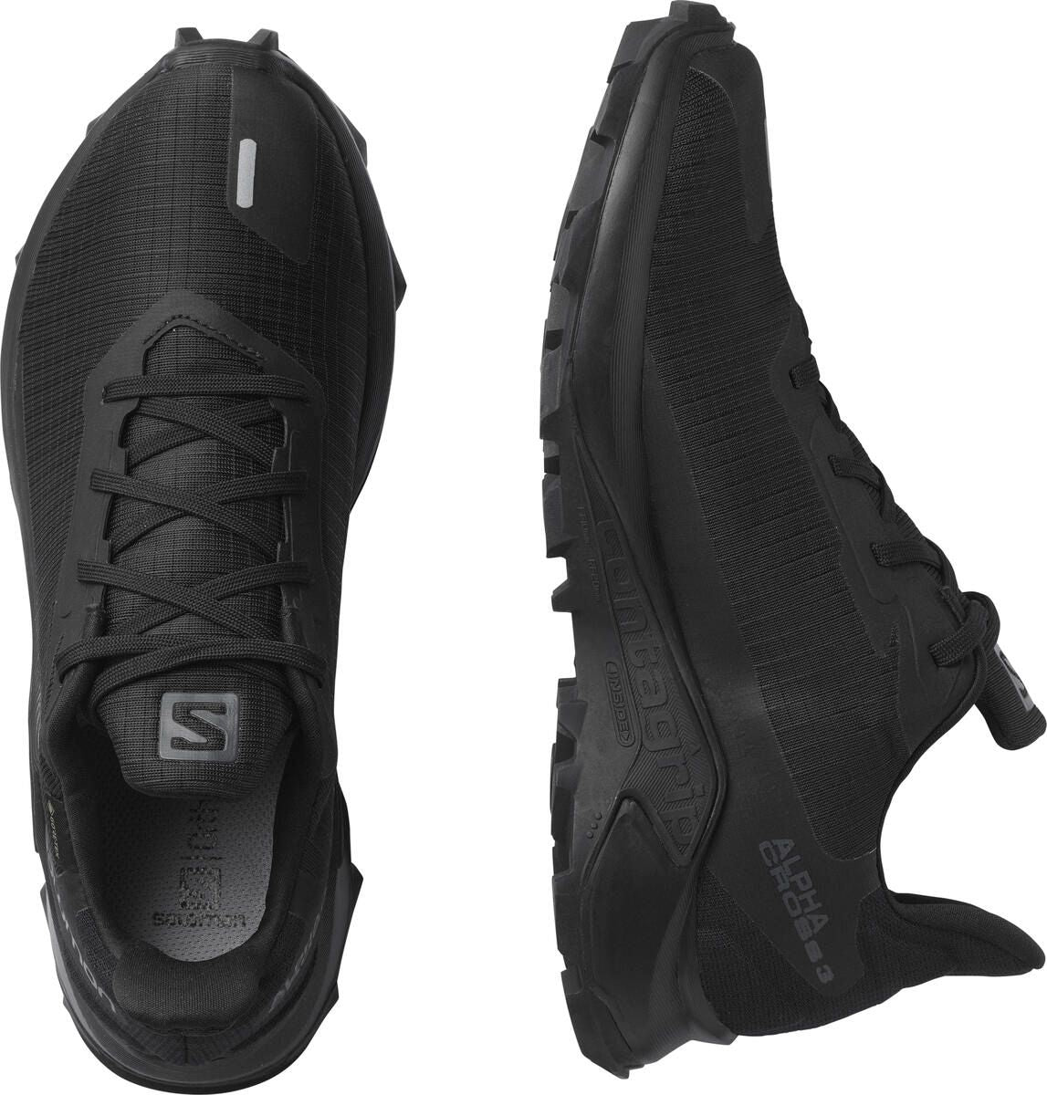 Salomon Shoes Women's Alphacross Gore-tex Black