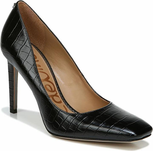 Sam Edelman Shoes Beth Black Lucea Dress Crocodile Leather