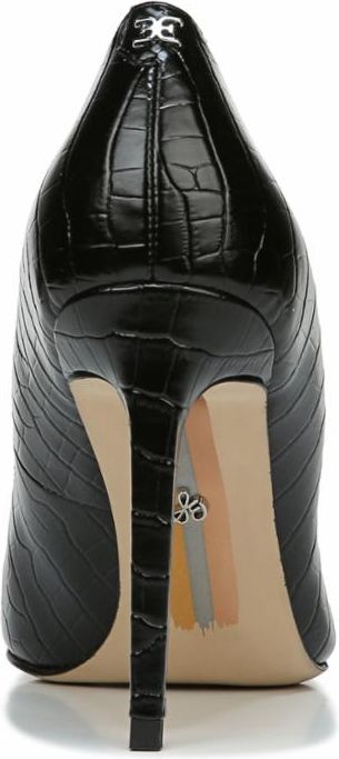 Sam Edelman Shoes Beth Black Lucea Dress Crocodile Leather