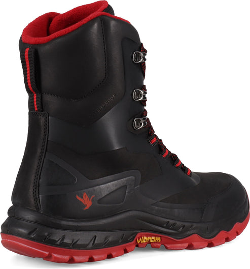 Santana Canada Boots Tanya Leather Black Red